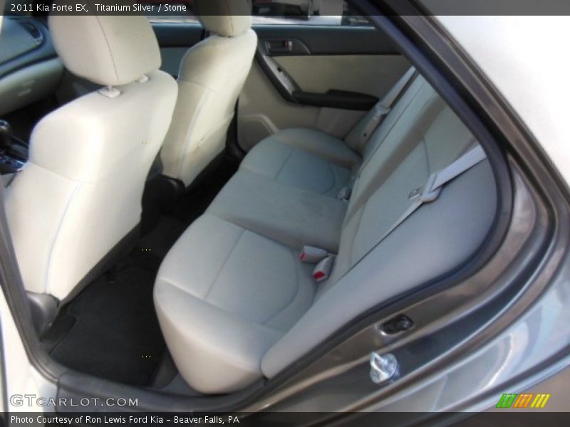 Titanium Silver / Stone 2011 Kia Forte EX