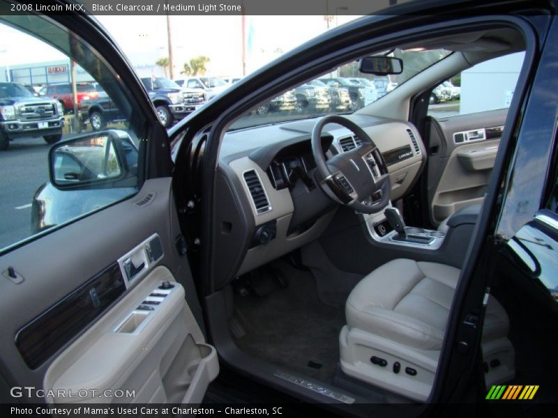 Black Clearcoat / Medium Light Stone 2008 Lincoln MKX