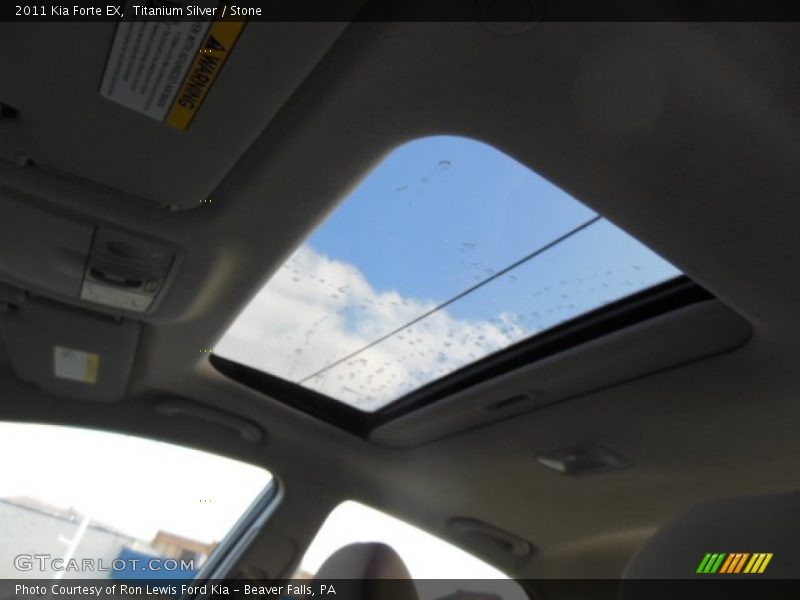 Titanium Silver / Stone 2011 Kia Forte EX
