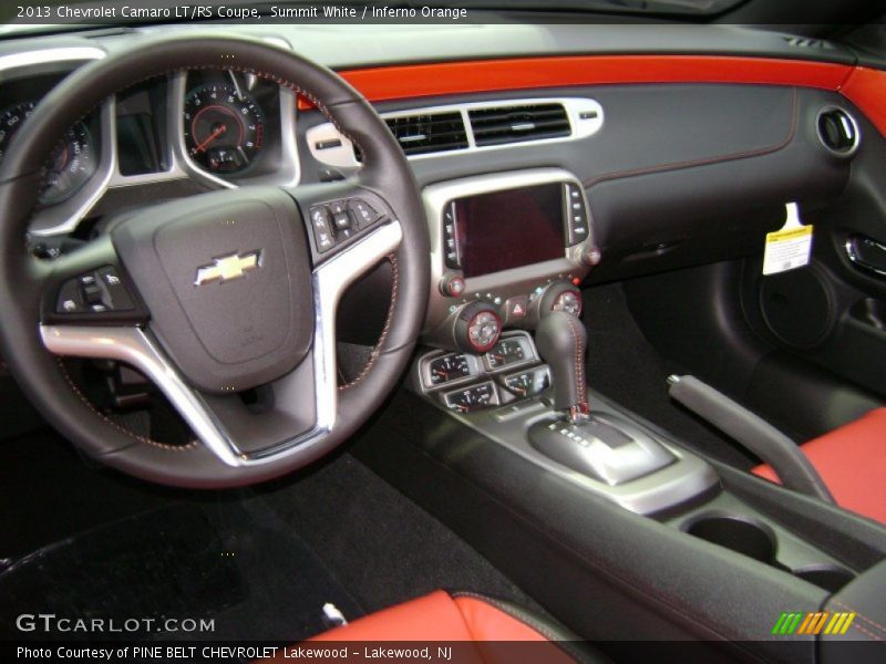 Dashboard of 2013 Camaro LT/RS Coupe