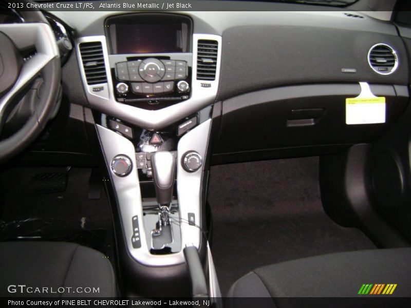 Atlantis Blue Metallic / Jet Black 2013 Chevrolet Cruze LT/RS