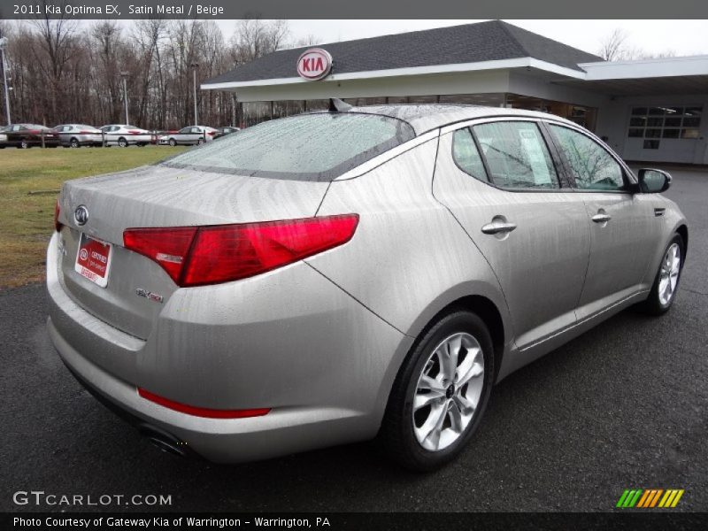 Satin Metal / Beige 2011 Kia Optima EX