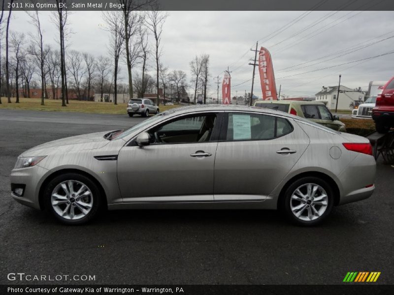 Satin Metal / Beige 2011 Kia Optima EX