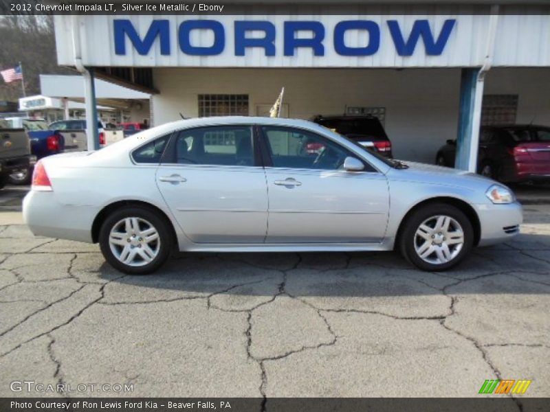 Silver Ice Metallic / Ebony 2012 Chevrolet Impala LT