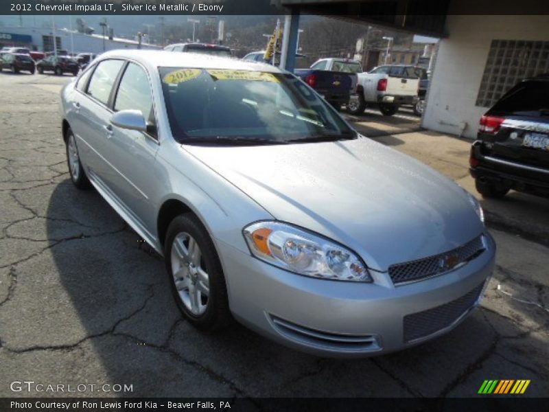 Silver Ice Metallic / Ebony 2012 Chevrolet Impala LT
