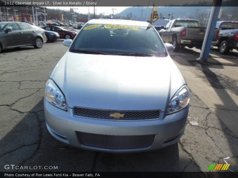 Silver Ice Metallic / Ebony 2012 Chevrolet Impala LT