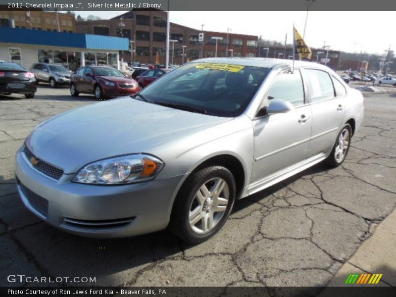 Silver Ice Metallic / Ebony 2012 Chevrolet Impala LT
