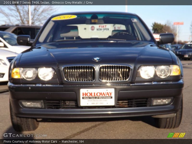 Orinocco Grey Metallic / Grey 2001 BMW 7 Series 740iL Sedan