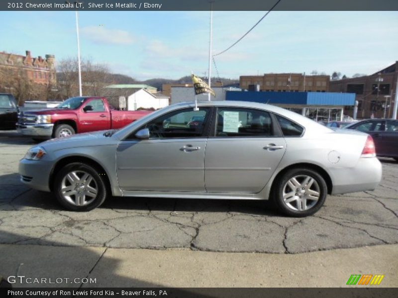 Silver Ice Metallic / Ebony 2012 Chevrolet Impala LT