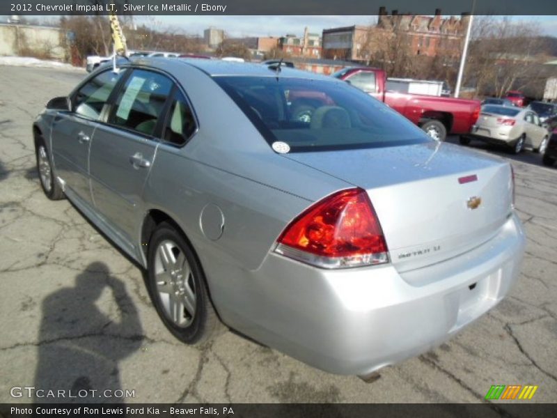 Silver Ice Metallic / Ebony 2012 Chevrolet Impala LT