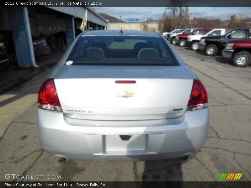 Silver Ice Metallic / Ebony 2012 Chevrolet Impala LT
