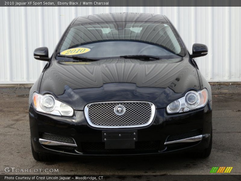 Ebony Black / Warm Charcoal 2010 Jaguar XF Sport Sedan