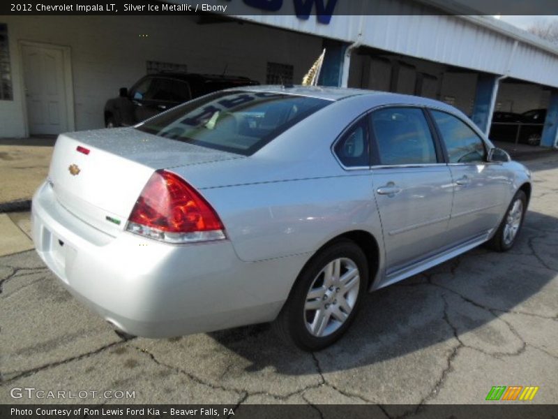 Silver Ice Metallic / Ebony 2012 Chevrolet Impala LT