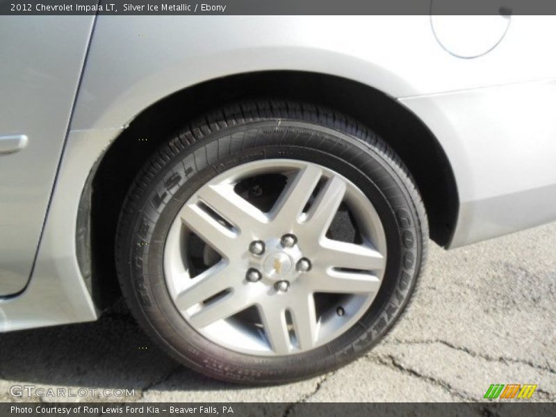 Silver Ice Metallic / Ebony 2012 Chevrolet Impala LT