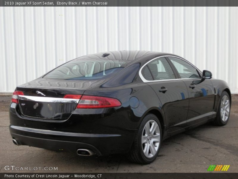 Ebony Black / Warm Charcoal 2010 Jaguar XF Sport Sedan