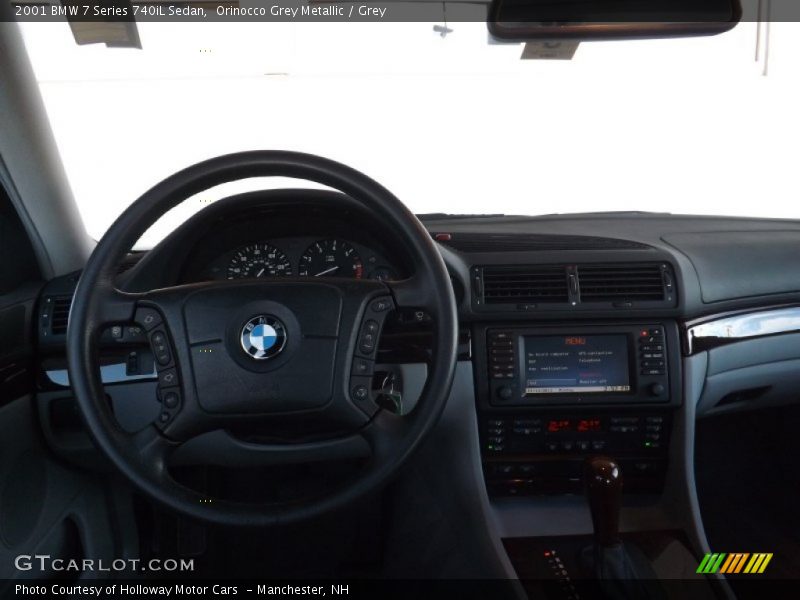 Orinocco Grey Metallic / Grey 2001 BMW 7 Series 740iL Sedan