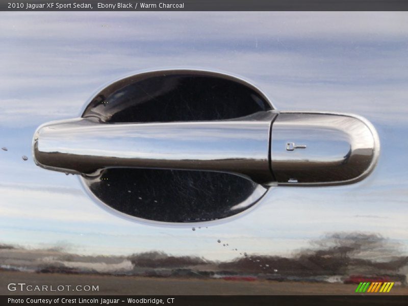 Ebony Black / Warm Charcoal 2010 Jaguar XF Sport Sedan