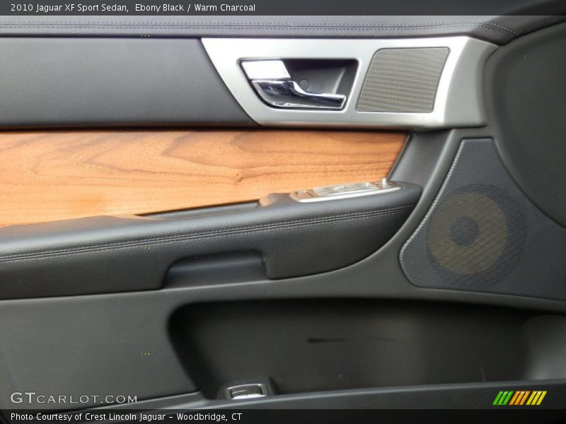 Ebony Black / Warm Charcoal 2010 Jaguar XF Sport Sedan