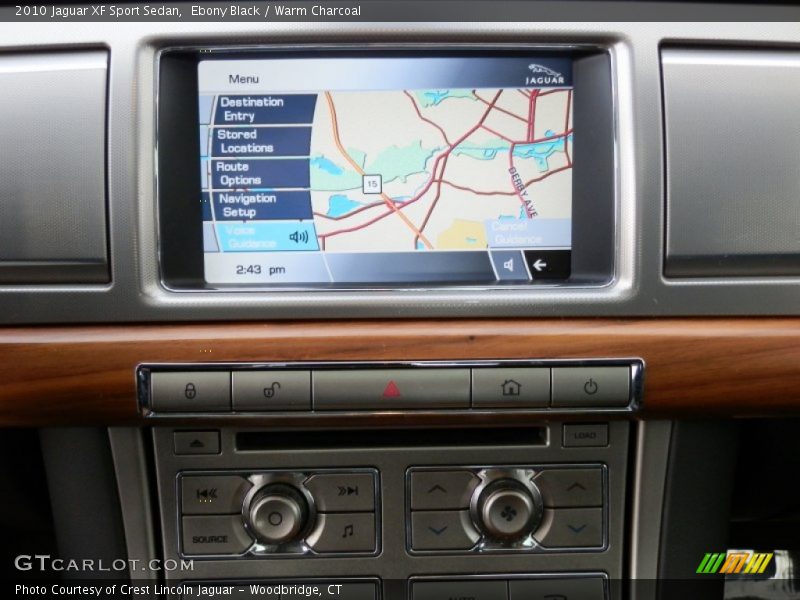 Ebony Black / Warm Charcoal 2010 Jaguar XF Sport Sedan