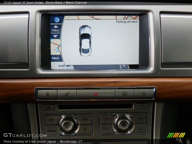 Ebony Black / Warm Charcoal 2010 Jaguar XF Sport Sedan