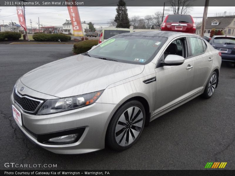 Satin Metal / Black Sport 2011 Kia Optima SX