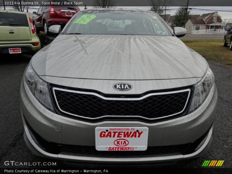 Satin Metal / Black Sport 2011 Kia Optima SX
