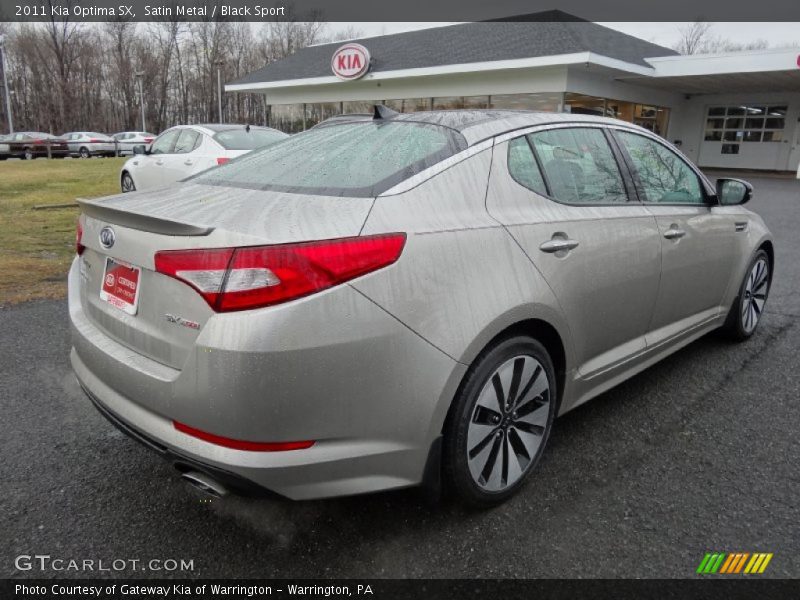 Satin Metal / Black Sport 2011 Kia Optima SX
