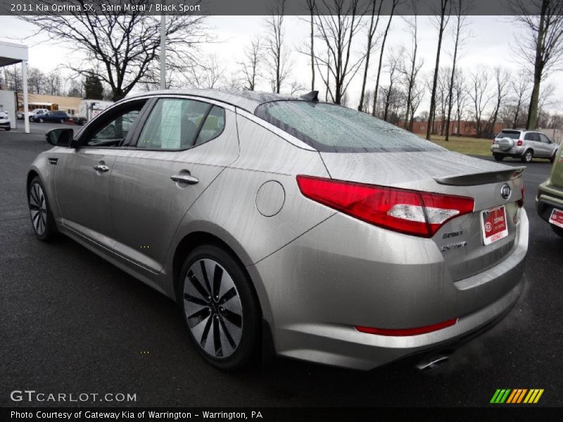 Satin Metal / Black Sport 2011 Kia Optima SX