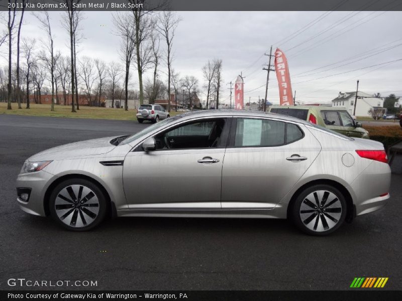 Satin Metal / Black Sport 2011 Kia Optima SX