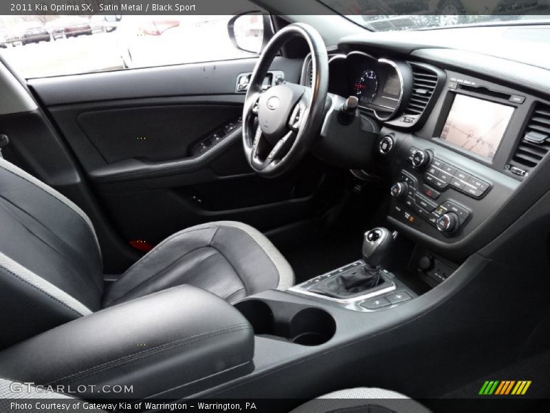 Satin Metal / Black Sport 2011 Kia Optima SX