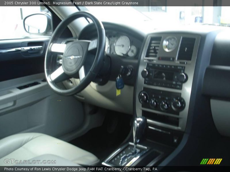 Magnesium Pearl / Dark Slate Gray/Light Graystone 2005 Chrysler 300 Limited
