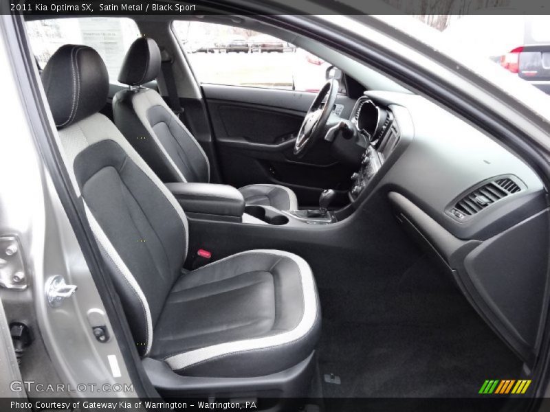 Satin Metal / Black Sport 2011 Kia Optima SX