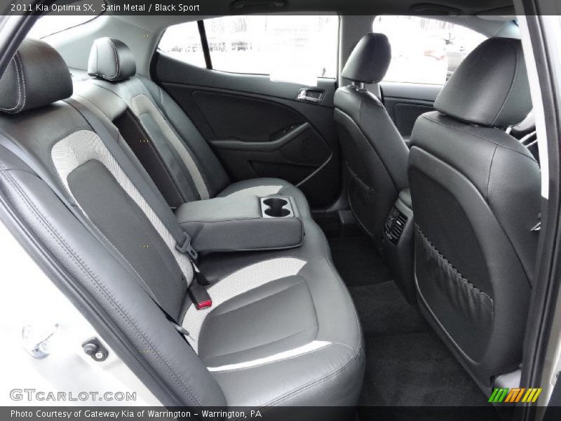 Satin Metal / Black Sport 2011 Kia Optima SX
