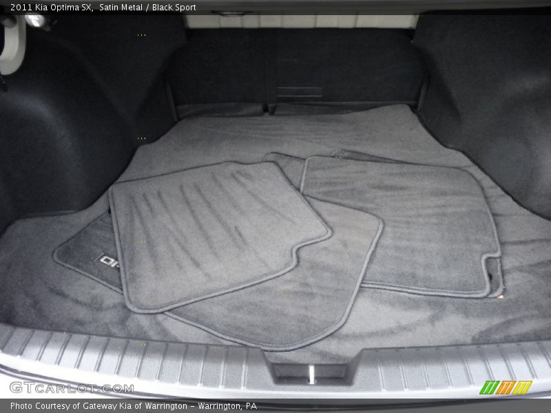 Satin Metal / Black Sport 2011 Kia Optima SX