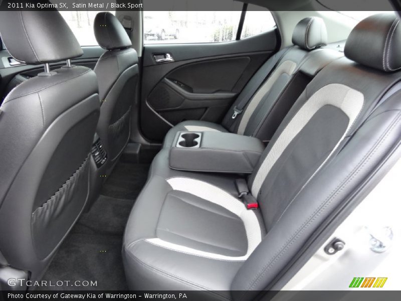 Satin Metal / Black Sport 2011 Kia Optima SX