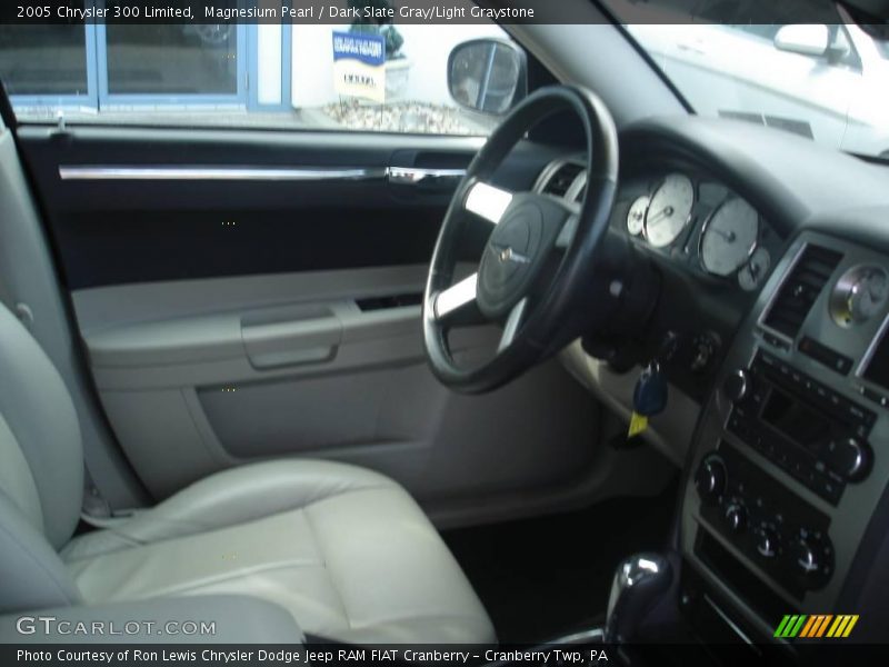 Magnesium Pearl / Dark Slate Gray/Light Graystone 2005 Chrysler 300 Limited