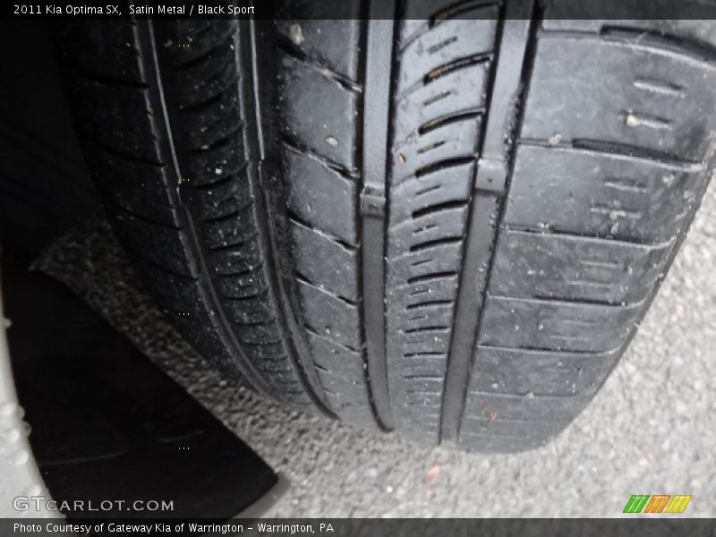 Satin Metal / Black Sport 2011 Kia Optima SX