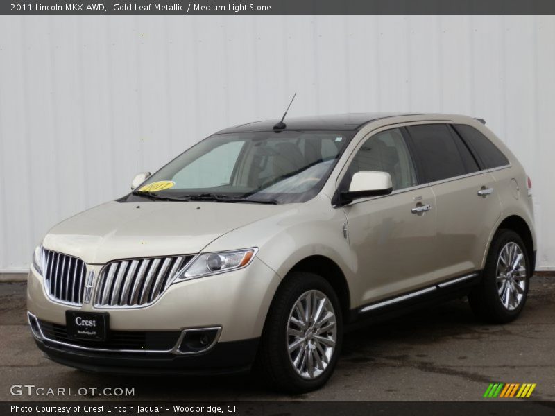 Gold Leaf Metallic / Medium Light Stone 2011 Lincoln MKX AWD