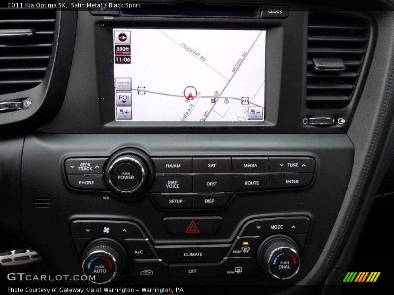 Satin Metal / Black Sport 2011 Kia Optima SX