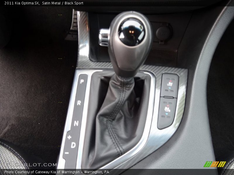 Satin Metal / Black Sport 2011 Kia Optima SX