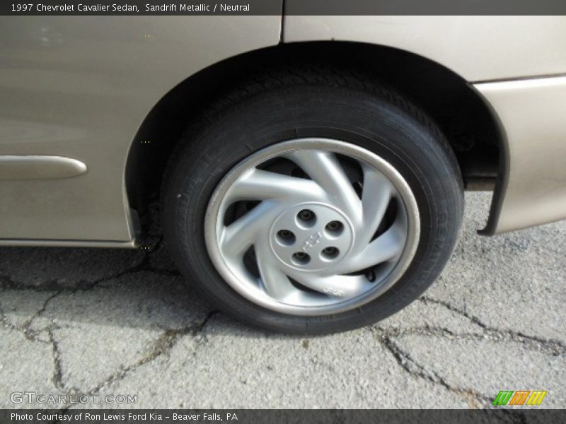 Sandrift Metallic / Neutral 1997 Chevrolet Cavalier Sedan