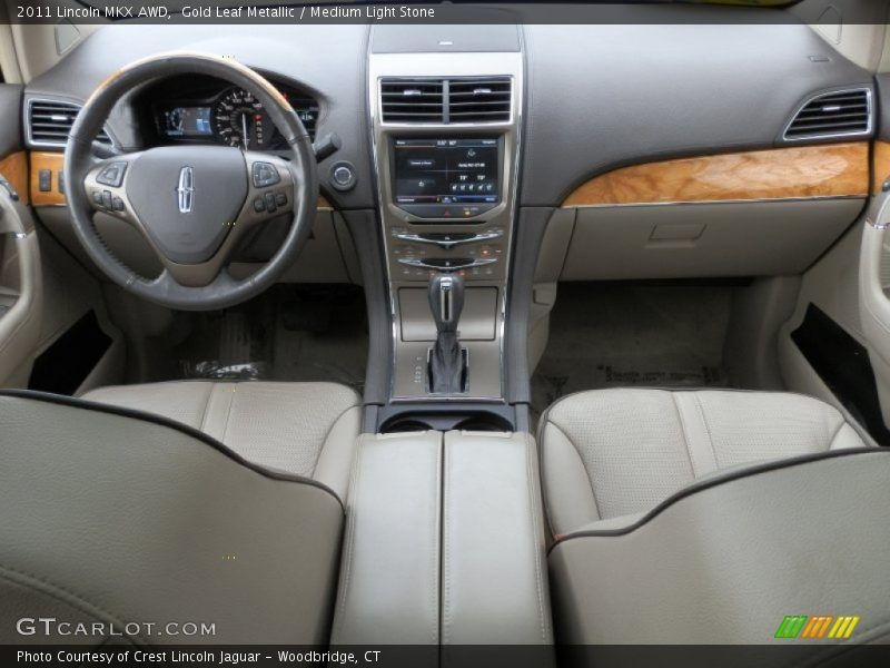 Gold Leaf Metallic / Medium Light Stone 2011 Lincoln MKX AWD