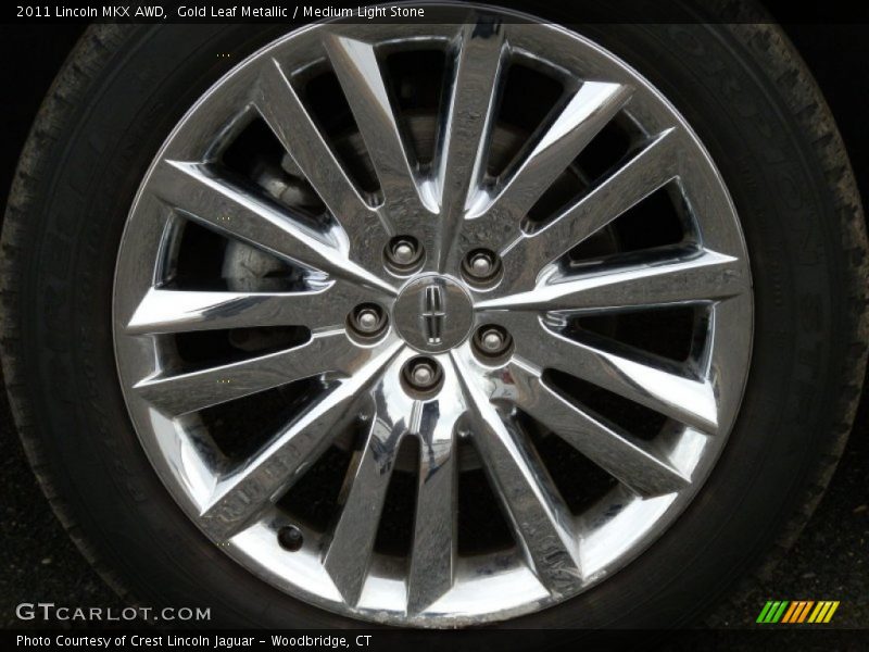 Gold Leaf Metallic / Medium Light Stone 2011 Lincoln MKX AWD