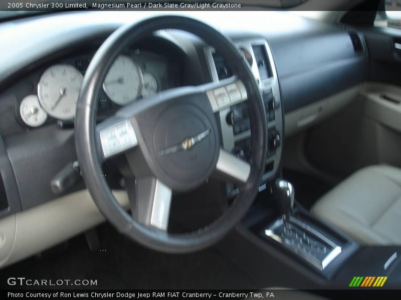 Magnesium Pearl / Dark Slate Gray/Light Graystone 2005 Chrysler 300 Limited