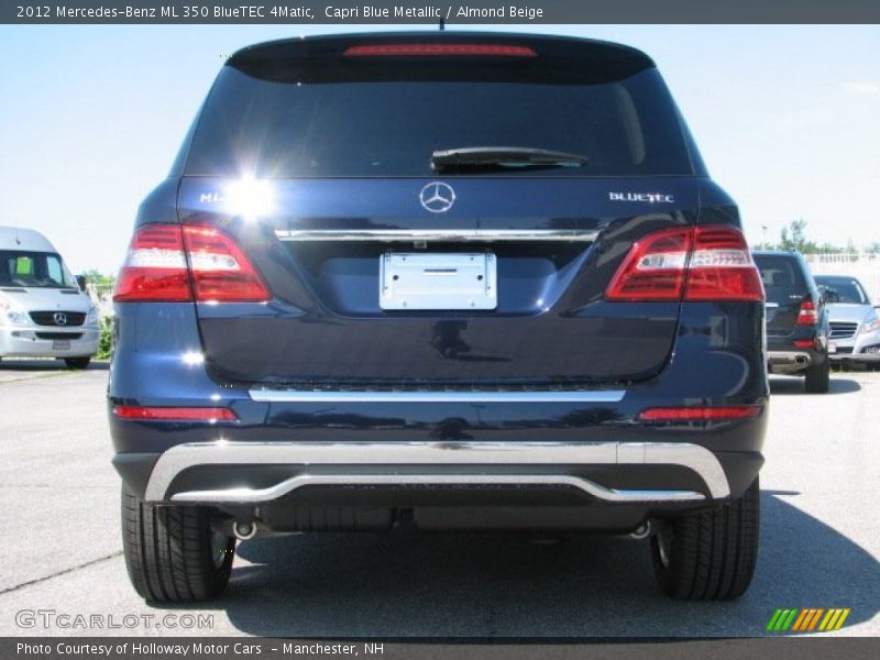 Capri Blue Metallic / Almond Beige 2012 Mercedes-Benz ML 350 BlueTEC 4Matic