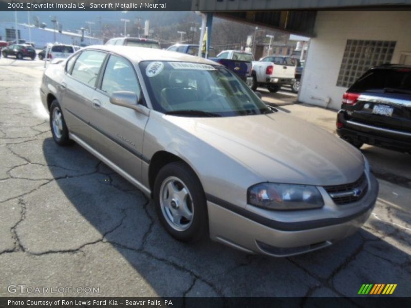 Sandrift Metallic / Neutral 2002 Chevrolet Impala LS