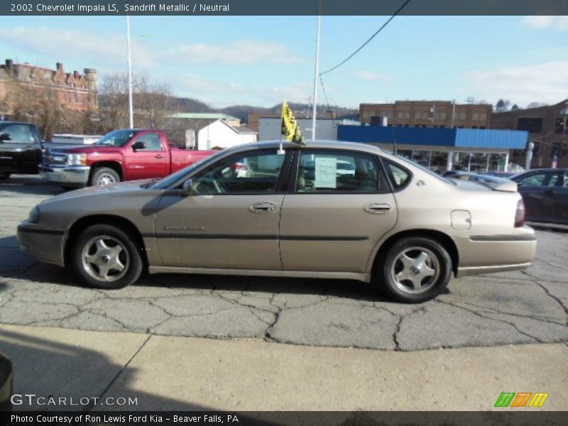 Sandrift Metallic / Neutral 2002 Chevrolet Impala LS