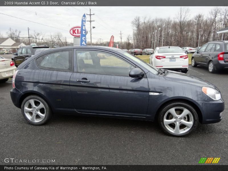  2009 Accent GS 3 Door Charcoal Gray