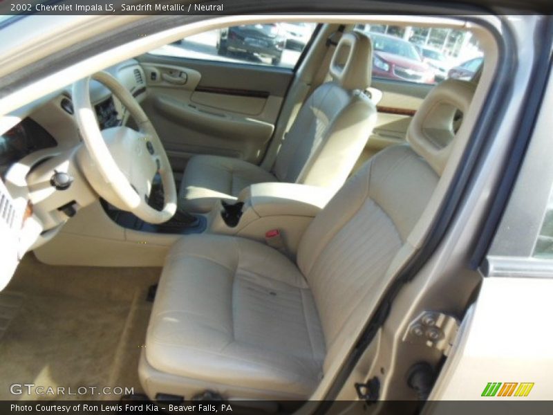 Sandrift Metallic / Neutral 2002 Chevrolet Impala LS