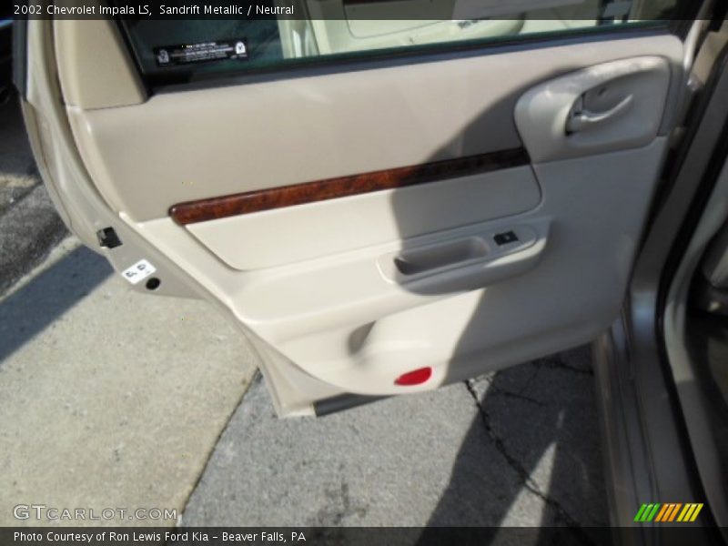 Sandrift Metallic / Neutral 2002 Chevrolet Impala LS